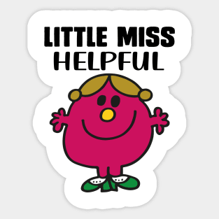 LITTLE MISS HELPFUL Sticker